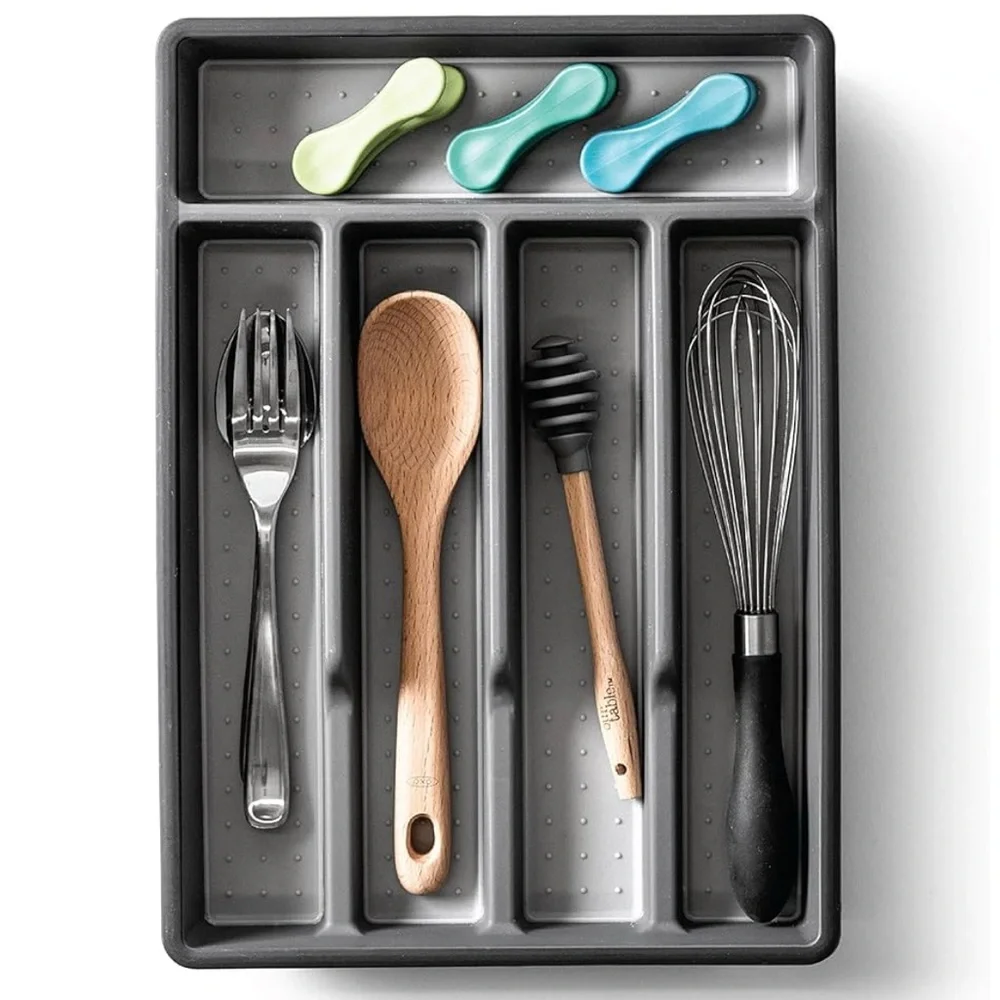 BINO‎ 5-Slot Silverware Organizer for Drawer